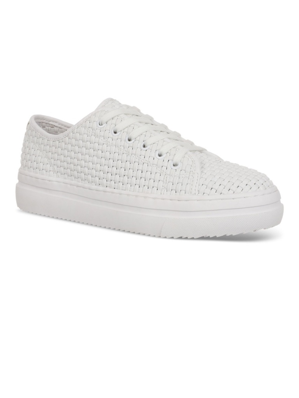 Women's Lusille Woven Lace-Up Sneakers size 9US